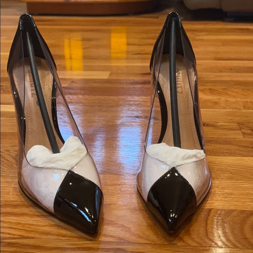 Schutz Cendi-See Through Vinyl Pumps
